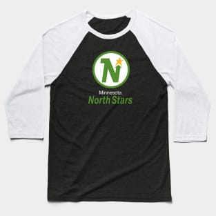 Defunct Minnesota North Stars Hockey Baseball T-Shirt